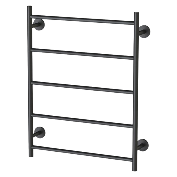 Radii Towel Ladder 550 x 740mm Round Plate Matte Black