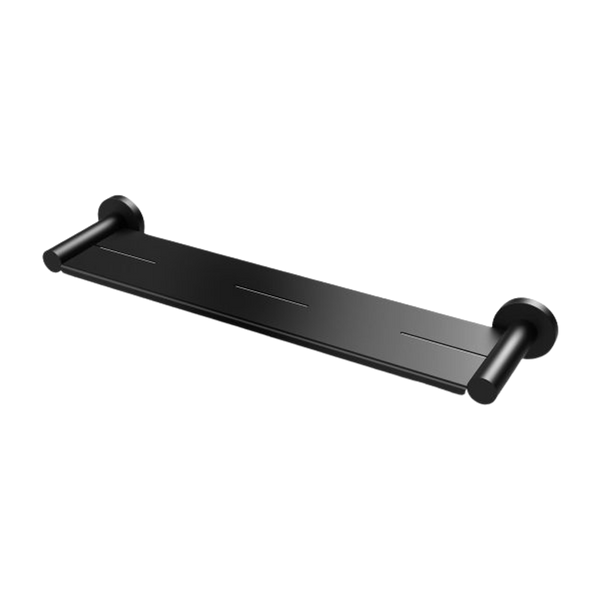 Radii Metal Shelf Round Plate Matte Black