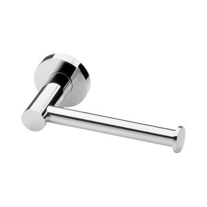 Radii Toilet Roll Holder Round Plate Chrome - Chrome