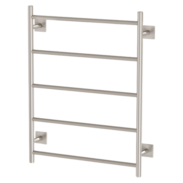 Radii Towel Ladder 550 x 740mm Square Plate Brushed Nickel