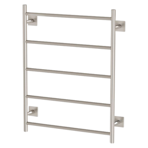 Radii Towel Ladder 550 x 740mm Square Plate Brushed Nickel - Brushed Nickel