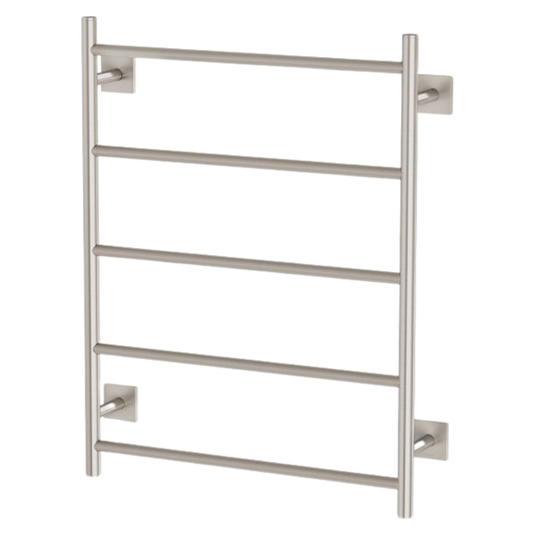 Radii Heated Towel Ladder 550 x 740mm Square Plate Brushed Nickel