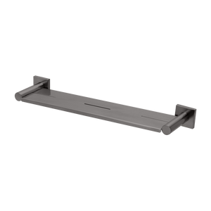 Radii Metal Shelf Square Plate Brushed Carbon - Brushed Carbon