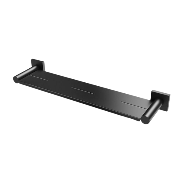 Radii Metal Shelf Square Plate Matte Black