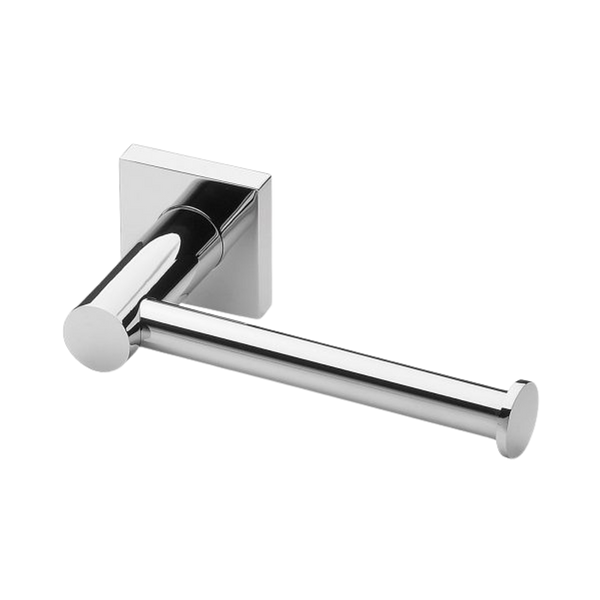 Radii Toilet Roll Holder Square Plate Chrome