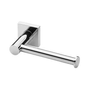 Radii Toilet Roll Holder Square Plate Chrome - Chrome