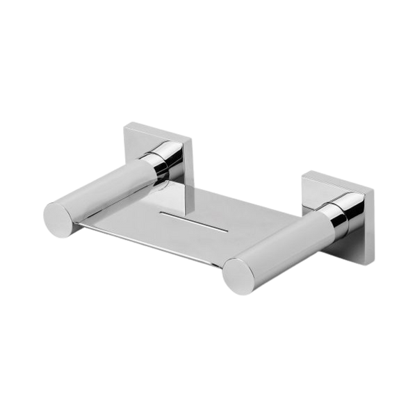 Radii Soap Dish Square Plate Chrome