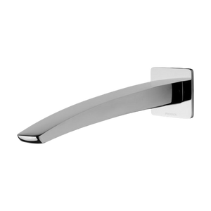 Rush Wall Bath Outlet 280mm Chrome - Chrome