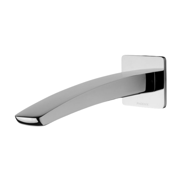 Rush Wall Basin Outlet 180mm Chrome
