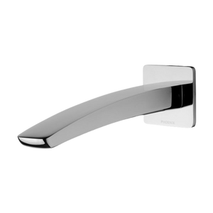 Rush Wall Basin Outlet 180mm Chrome - Chrome