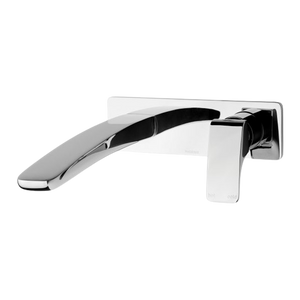 Rush Wall Bath Mixer Set 230mm Chrome - Chrome