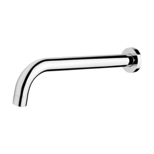 Vivid Wall Basin Outlet 250mm Curved Chrome - Chrome