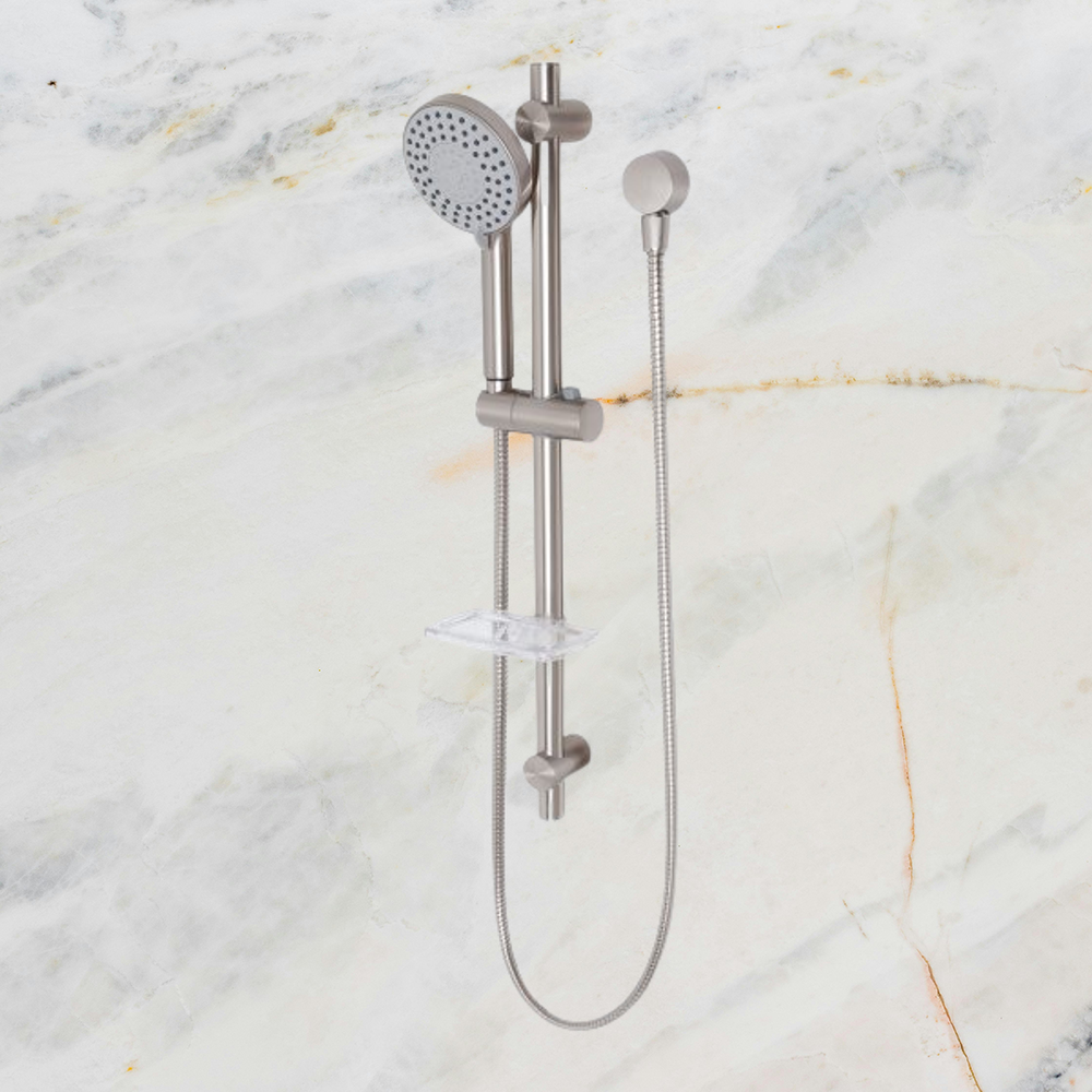 Vivid Rail Shower Brushed Nickel