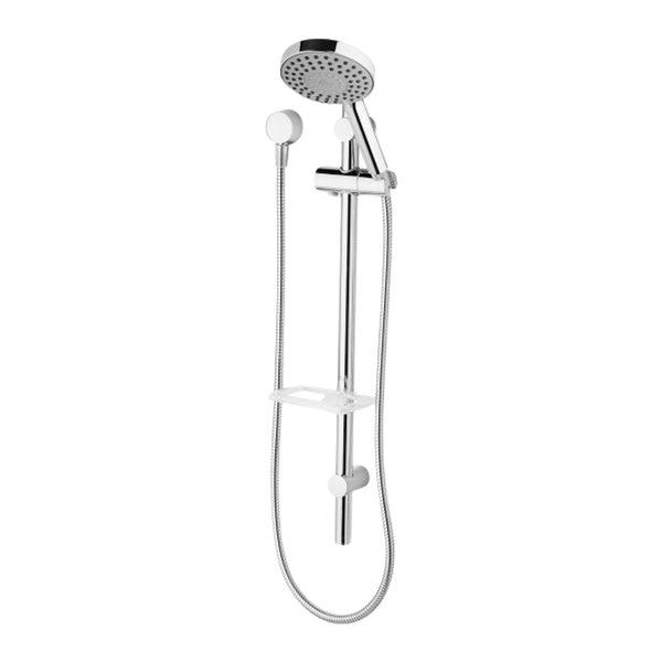 Vivid Rail Shower Chrome