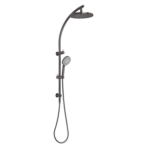 Vivid Twin Shower Brushed Carbon - Brushed Carbon