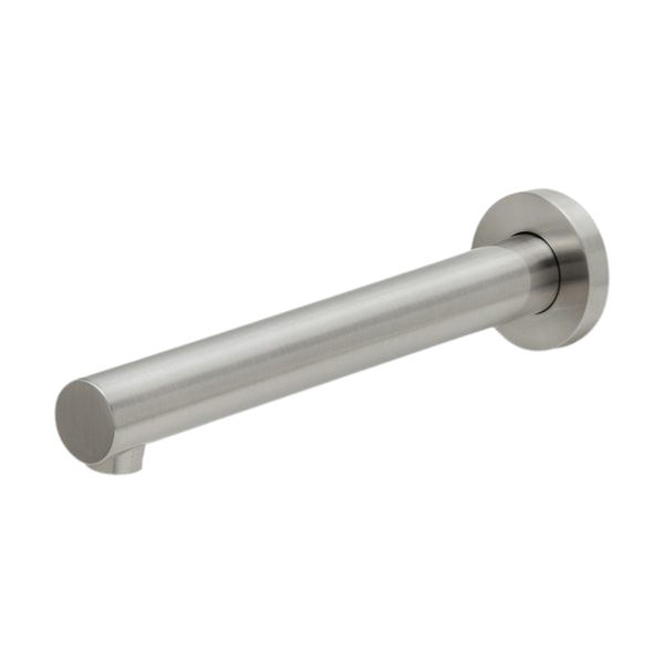 Vivid Wall Bath Outlet 200mm Brushed Nickel