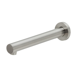 Vivid Wall Bath Outlet 200mm Brushed Nickel - Brushed Nickel
