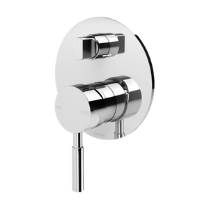 Vivid Shower / Bath Diverter Mixer Chrome - Chrome