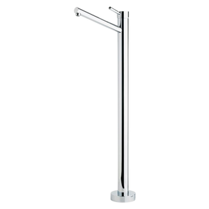 Vivid Floor Mounted Bath Mixer Chrome - Chrome