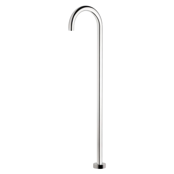 Vivid Floor Mounted Bath Outlet 940mm Chrome