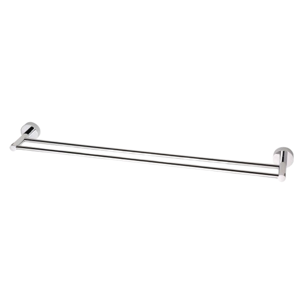 Vivid Double Towel Rail 760mm Chrome
