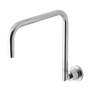Vivid Pin Lever Wall Sink Outlet 240mm Squareline Chrome - Chrome