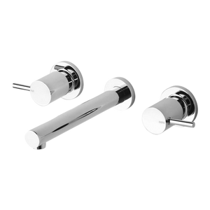 Vivid Pin Lever Bath Set 200mm Chrome - Chrome