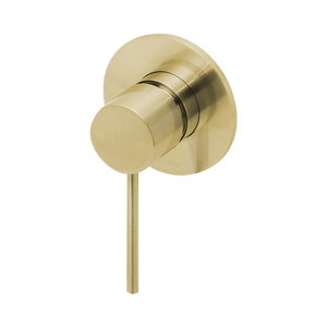 Vivid Slimline SwitchMix Shower / Wall Mixer Fit-Off Kit  Brushed Gold - Brushed Gold