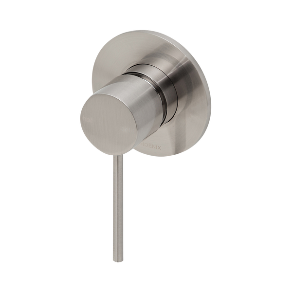 Vivid Slimline SwitchMix Shower / Wall Mixer Fit-Off Kit  Brushed Nickel