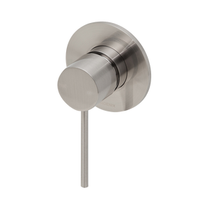 Vivid Slimline SwitchMix Shower / Wall Mixer Fit-Off Kit  Brushed Nickel - Brushed Nickel