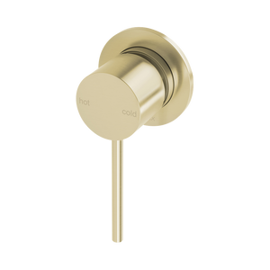 Vivid Slimline SwitchMix Shower / Wall Mixer 60mm Backplate Fit-Off Kit Brushed Gold - Brushed Gold