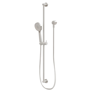 Vivid Slimline Extended Rail Shower Brushed Nickel - Brushed Nickel