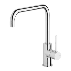 Vivid Slimline Sink Mixer 220mm Squareline Chrome - Chrome
