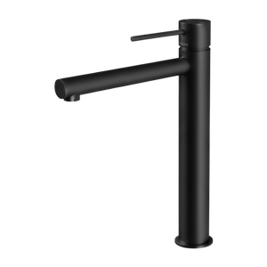 Vivid Slimline Vessel Mixer Matte Black - Matte Black