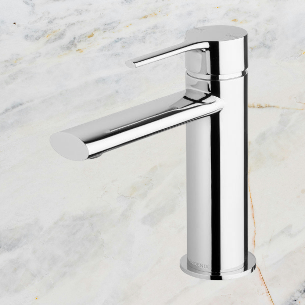 Vivid Slimline Oval Basin Mixer Chrome