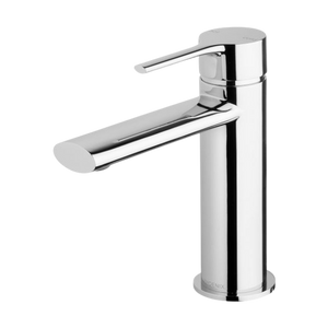 Vivid Slimline Oval Basin Mixer Chrome - Chrome