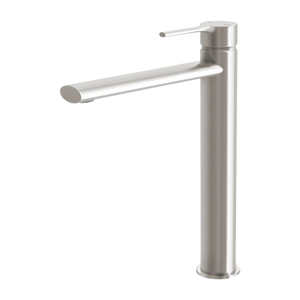 Vivid Slimline Oval Vessel Mixer Brushed Nickel - Brushed Nickel