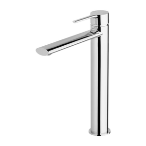 Vivid Slimline Oval Vessel Mixer Chrome - Chrome