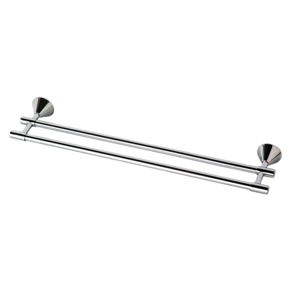 Ivy Double Towel Rail 760mm Chrome