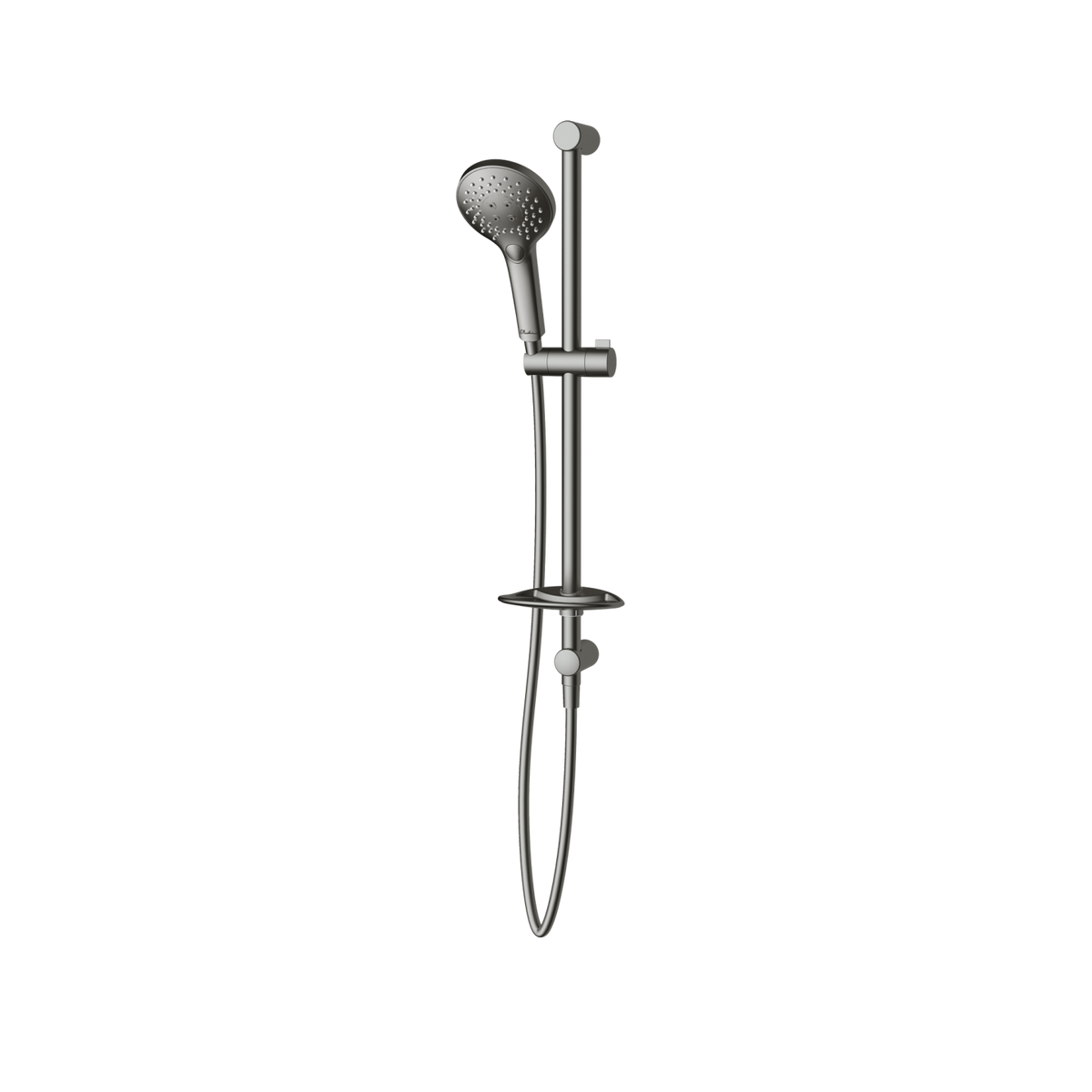 Rome Hand Shower With Rail Gunmetal