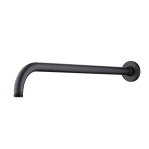 Rome Wall Mounted Shower Arm Matte Black - Matte Black