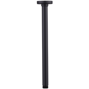 Rome Ceiling Mounted Shower Arm Matte Black - Matte Black
