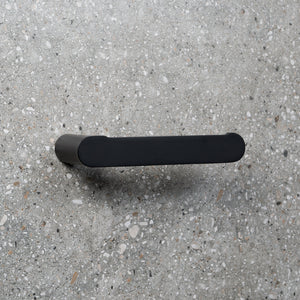 Ascari Matte Black Toilet Roll Holder - Matte Black