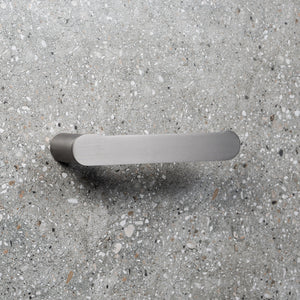 Ascari Brushed Gunmetal Toilet Roll Holder - Brushed Gunmetal