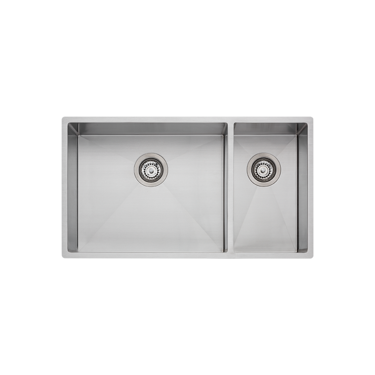 Spectra 1 And 1/2 Bowl Sink Natural Steel