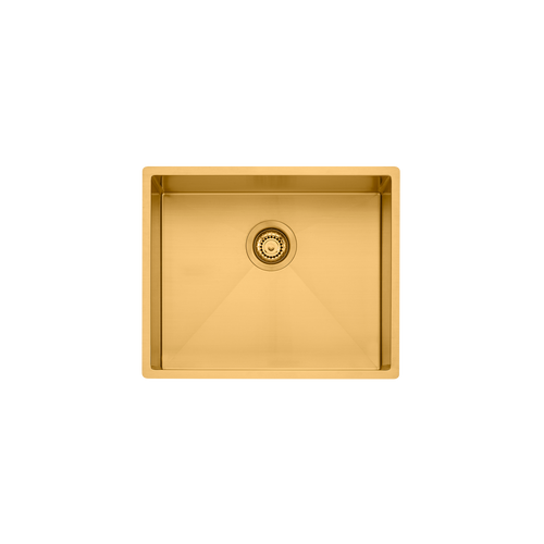 Spectra Single Bowl Sink Brushed Gold