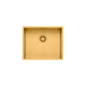 Spectra Single Bowl Sink Brushed Gold - Brushed Gold