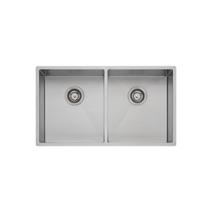 Spectra Double Bowl Sink Natural Steel - Natural Steel