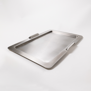 Julia 300 Sink Lid - Brushed Stainless Steel