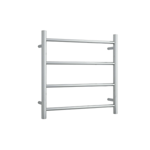 Round Ladder Heated Towel Rail Polished Stainless Steel - Polished Stainless Steel